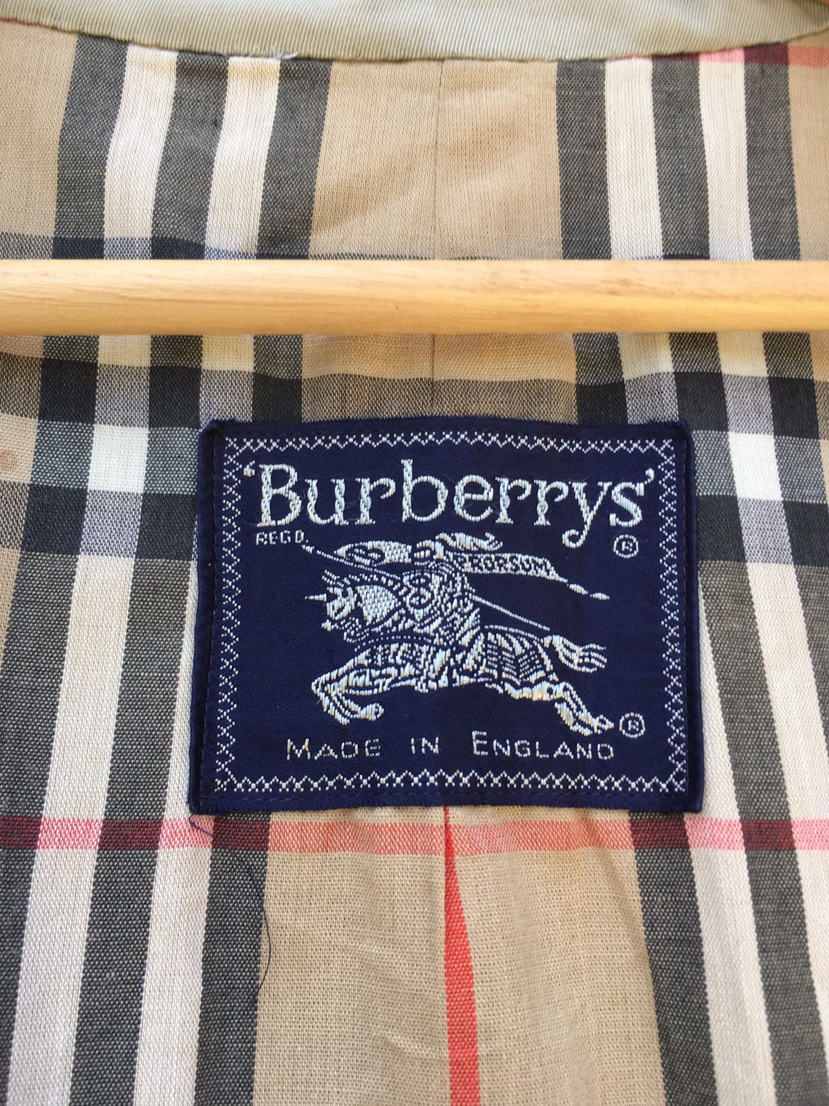 Burberry Vintage 90 Burberry Checkered Long Coats Size US L / EU 52-54 / 3 - 11 Thumbnail