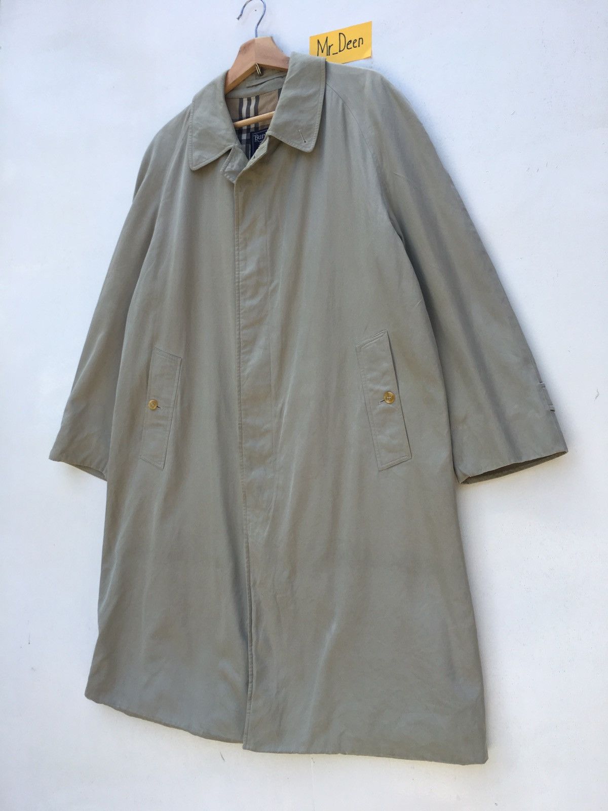 Burberry Vintage 90 Burberry Checkered Long Coats Size US L / EU 52-54 / 3 - 4 Thumbnail