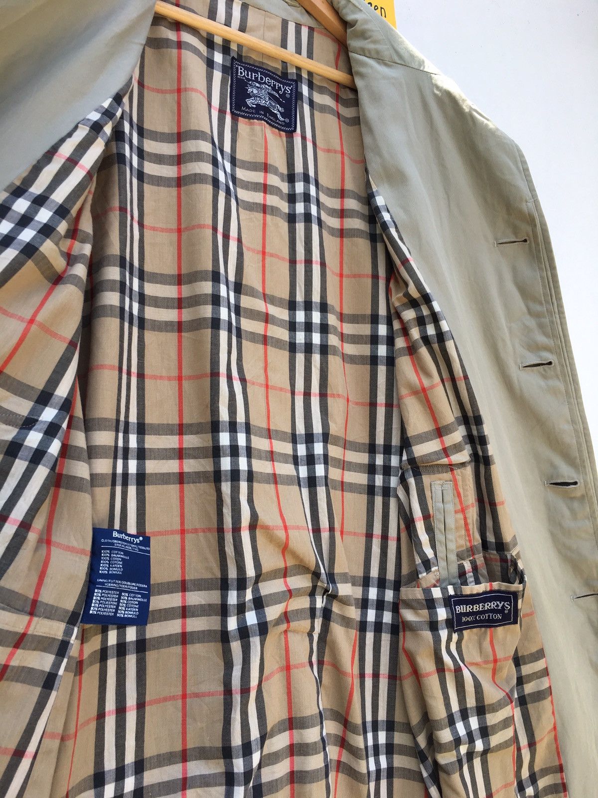 Burberry Vintage 90 Burberry Checkered Long Coats Size US L / EU 52-54 / 3 - 12 Thumbnail