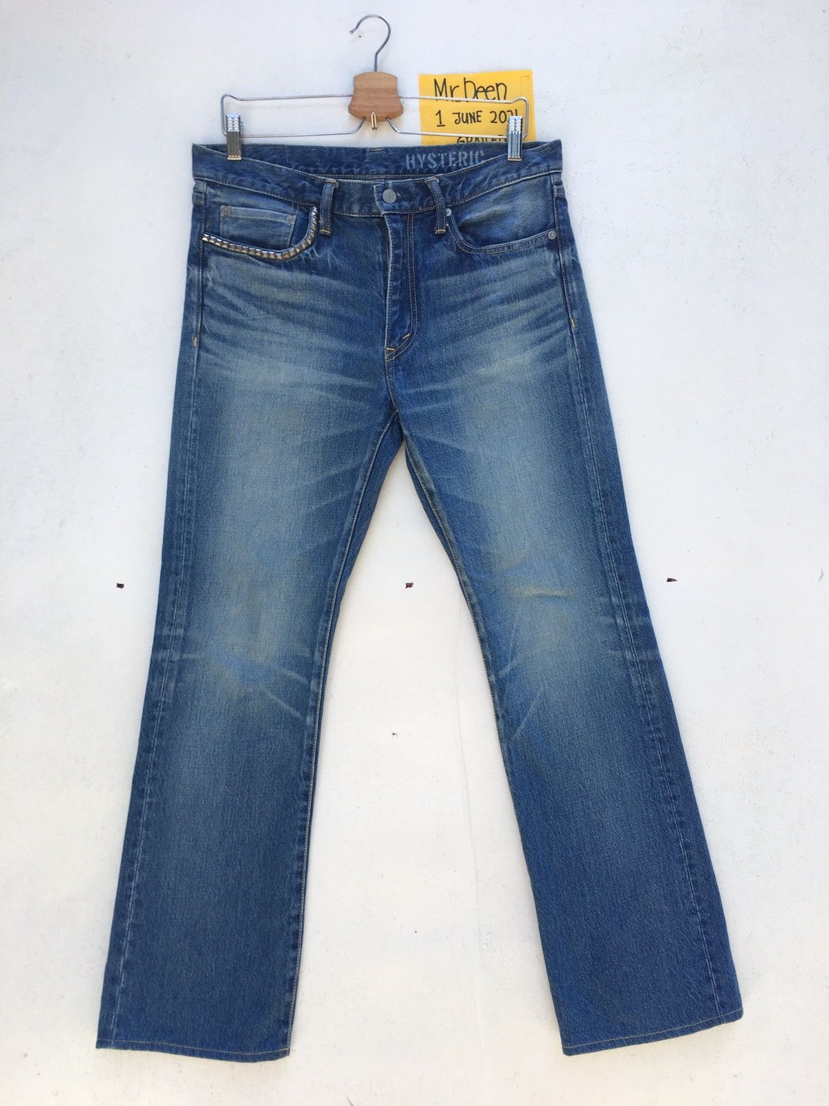 Hysteric Glamour Rare Kinky Hysteric Glamour Studded Denim / Jeans Size US 32 / EU 48 - 2 Thumbnail