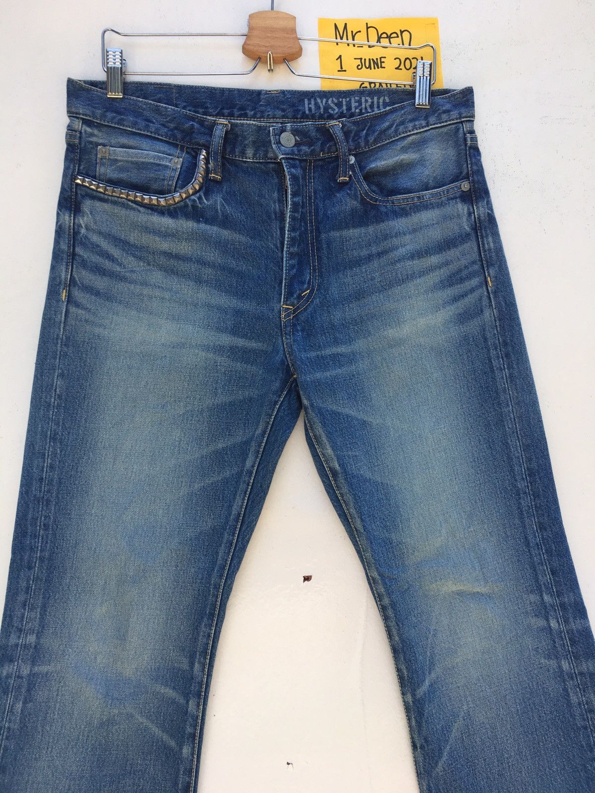 Hysteric Glamour Rare Kinky Hysteric Glamour Studded Denim / Jeans Size US 32 / EU 48 - 6 Thumbnail