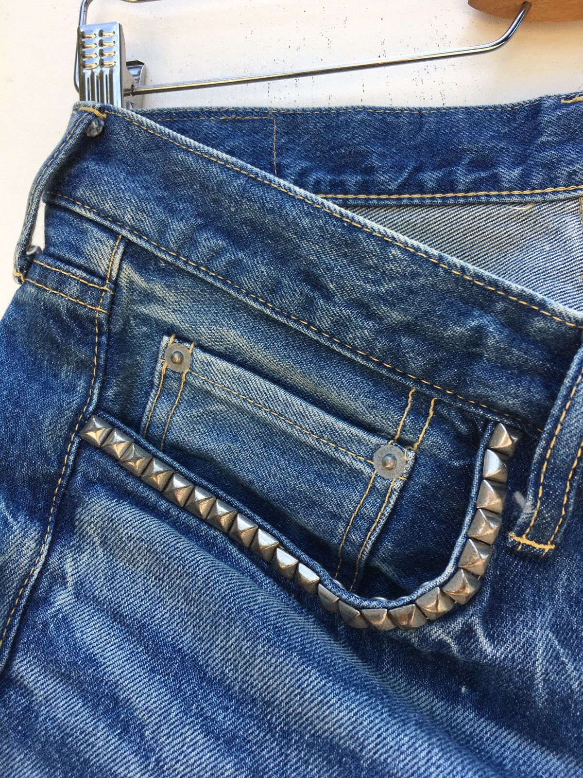 Hysteric Glamour Rare Kinky Hysteric Glamour Studded Denim / Jeans Size US 32 / EU 48 - 19 Thumbnail