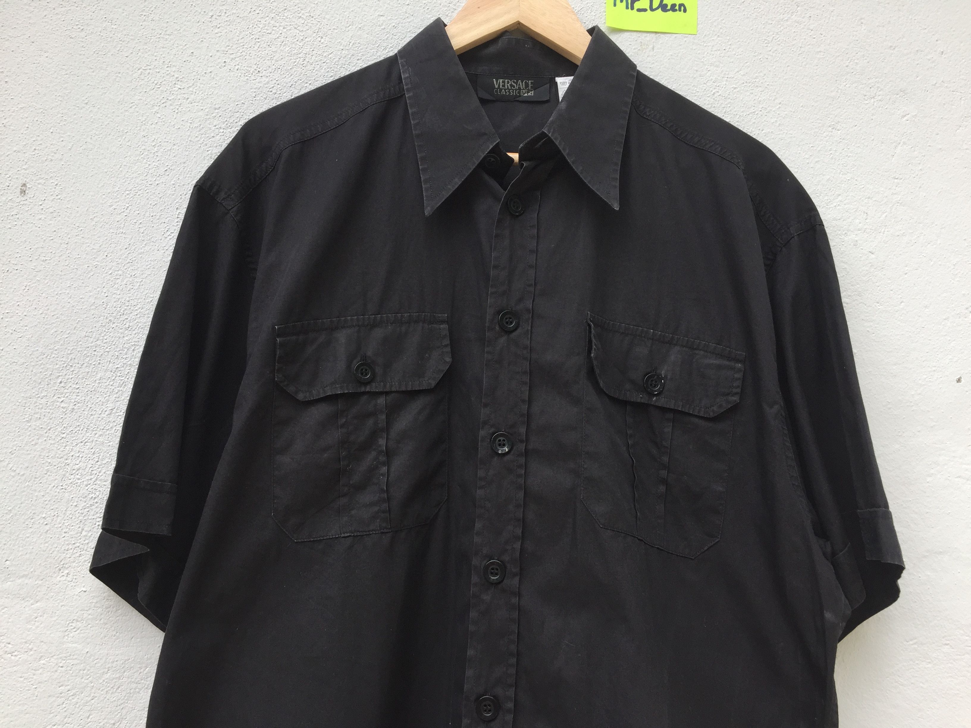 Versace Versace V2 Shirt rare 90's Vintage Size US L / EU 52-54 / 3 - 4 Thumbnail