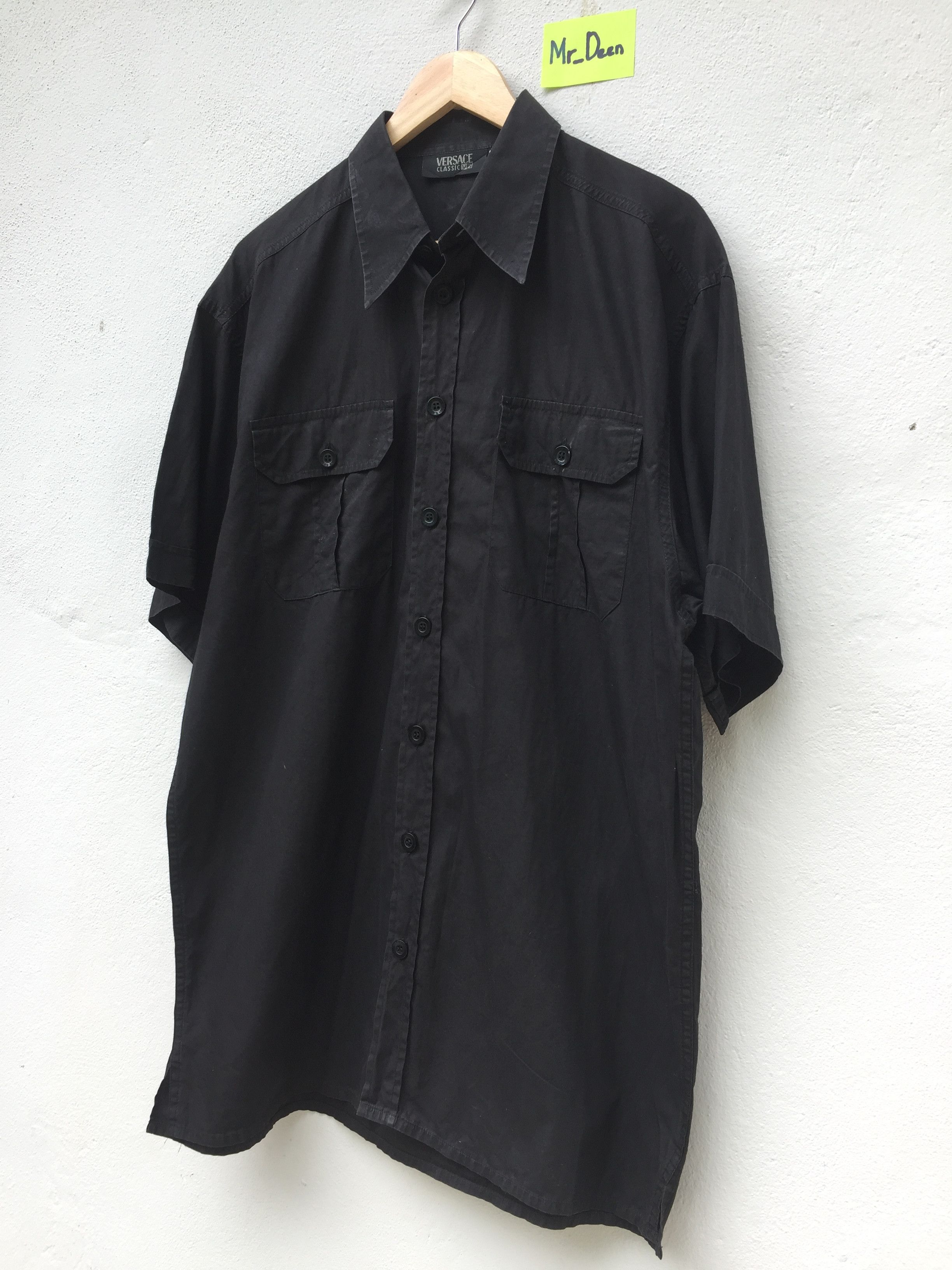 Versace Versace V2 Shirt rare 90's Vintage Size US L / EU 52-54 / 3 - 3 Thumbnail