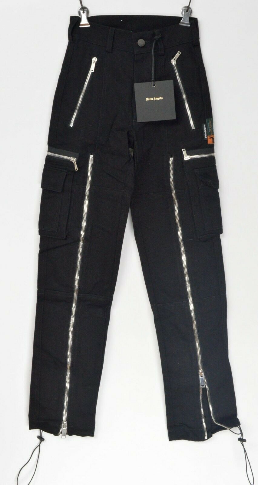 image of Rrp 1310$ Palm Angels Jeans Size 24 in Black, Women's