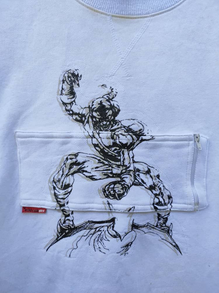 Ecko Unltd. Ecko x Goblin Zipped Pocket Crewneck Jumper Size US XXL / EU 58 / 5 - 2 Thumbnail