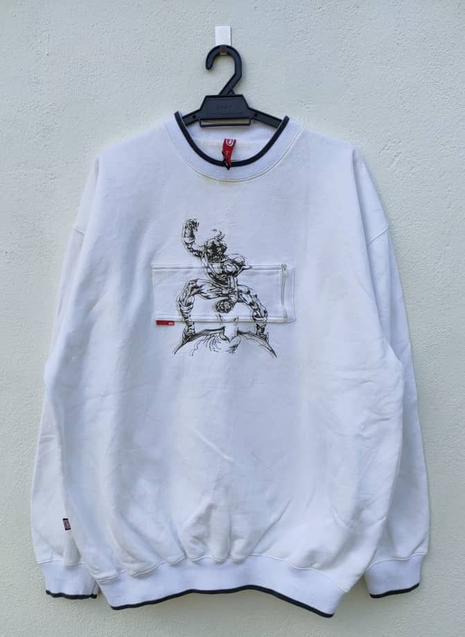 Ecko Unltd. Ecko x Goblin Zipped Pocket Crewneck Jumper Size US XXL / EU 58 / 5 - 1 Thumbnail