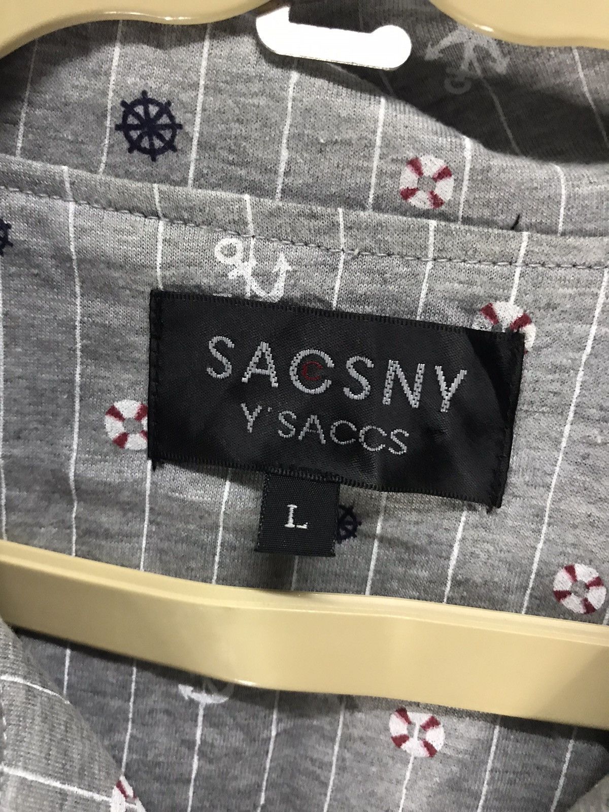 Designer × Japanese Brand Sacsny y’saccs button up pyjamas shirt Size US L / EU 52-54 / 3 - 3 Thumbnail