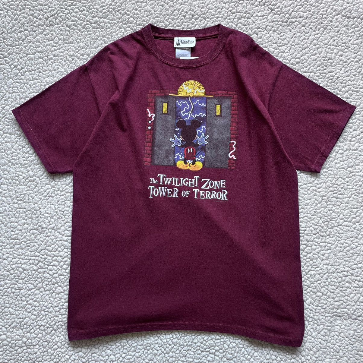 Vintage Mickey Inc Disney The Twilight deals Zone Tower of Terror Mickey Mouse T-Shirt