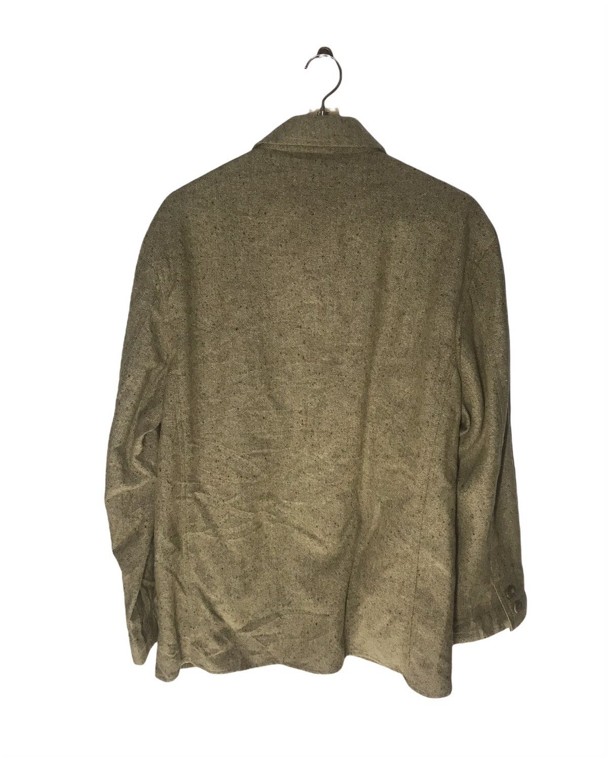 Japanese Brand Morgan wood wool button up shirt Size US L / EU 52-54 / 3 - 2 Thumbnail