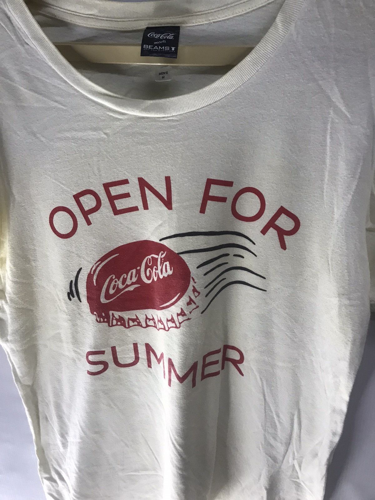 Beams Plus × Coca Cola × Japanese Brand Coca-Cola x beams open for summer tee Size US M / EU 48-50 / 2 - 4 Thumbnail