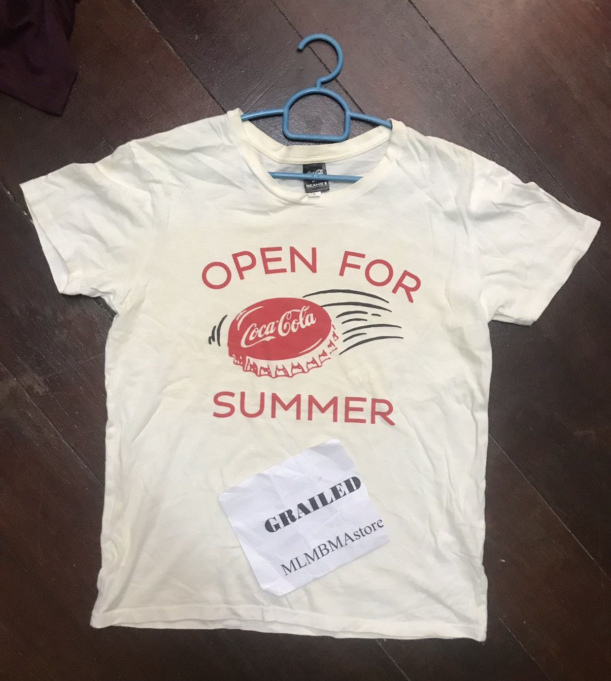 Beams Plus × Coca Cola × Japanese Brand Coca-Cola x beams open for summer tee Size US M / EU 48-50 / 2 - 1 Thumbnail
