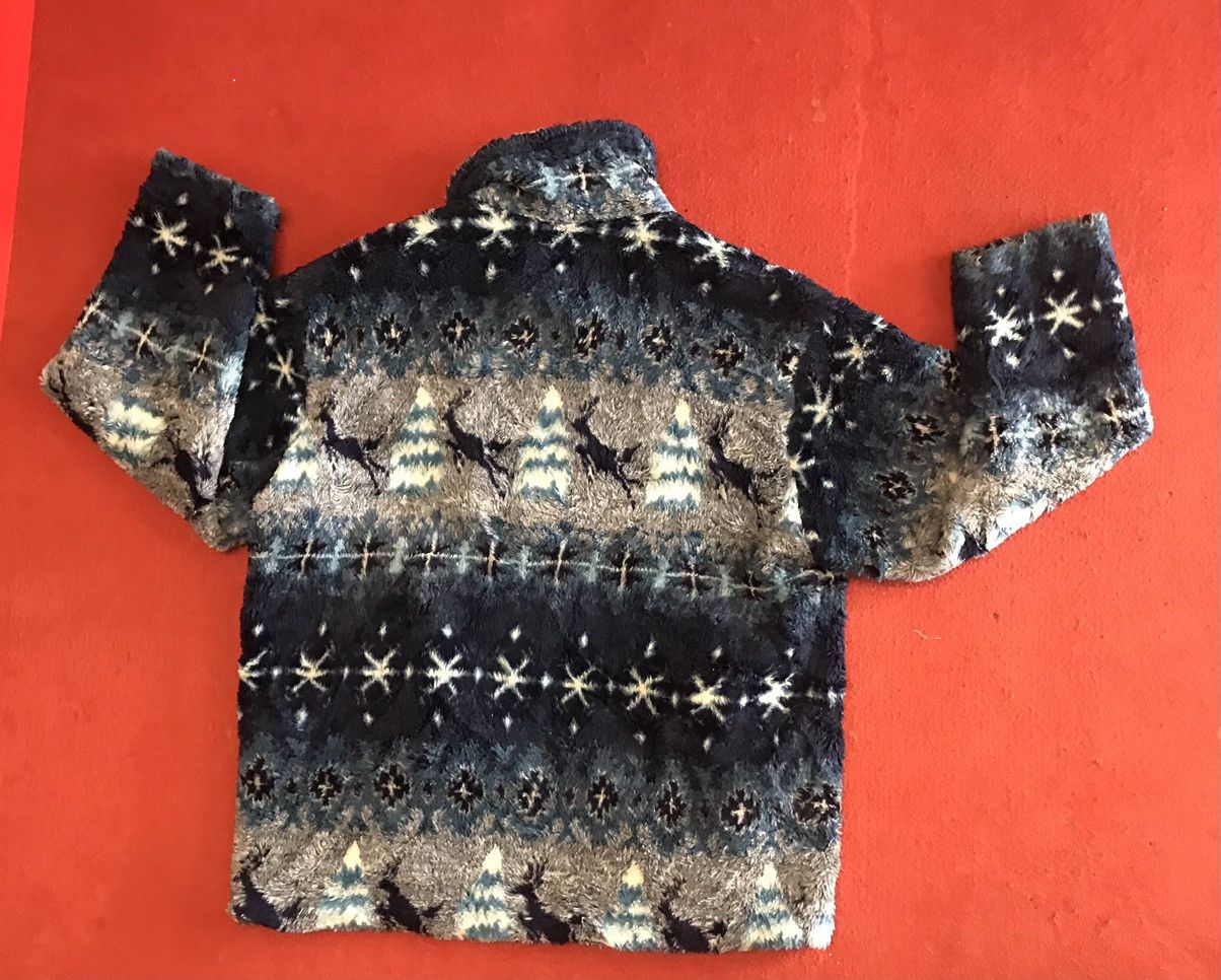 Japanese Brand × Vintage Vintage patina fleece jacket wonderful art Size US L / EU 52-54 / 3 - 9 Thumbnail