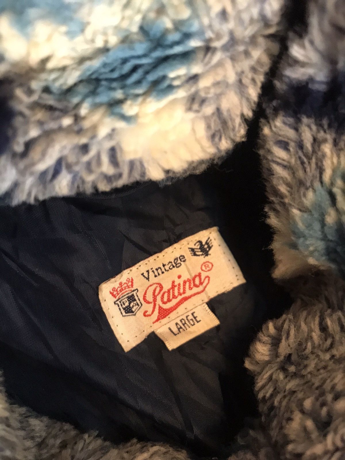 Japanese Brand × Vintage Vintage patina fleece jacket wonderful art Size US L / EU 52-54 / 3 - 3 Thumbnail