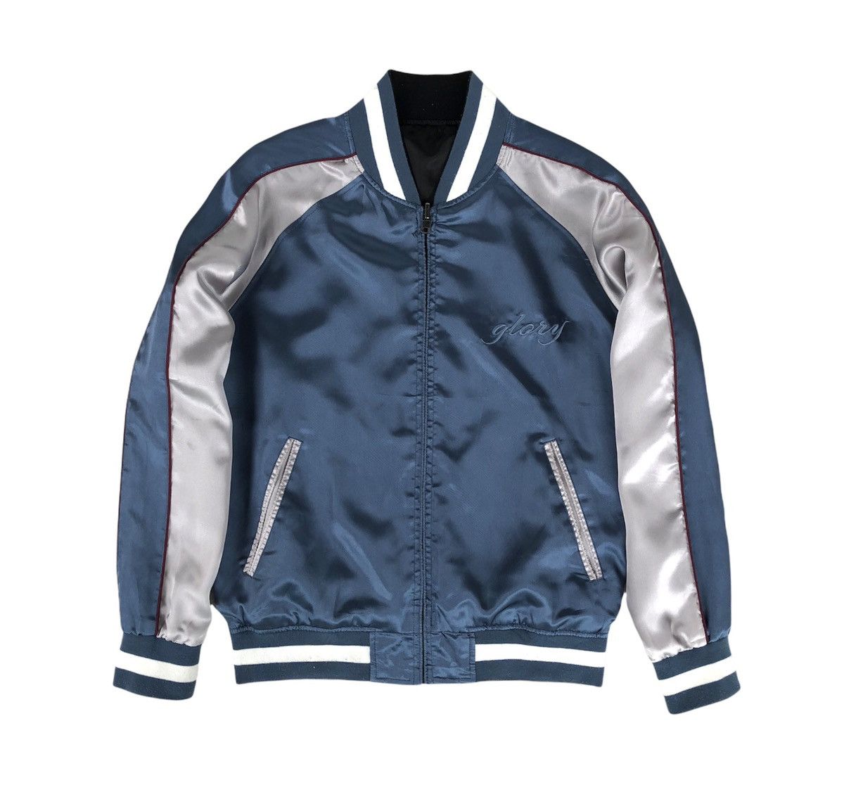 Japanese Brand Glory Sukajan Map and Dragon Souvenir Reversible Jacket Size US M / EU 48-50 / 2 - 8 Thumbnail