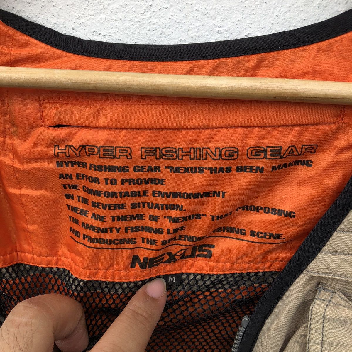 Japanese Brand NEXUS HYPER FISHING CLUB TACTICAL VEST Size US M / EU 48-50 / 2 - 14 Thumbnail