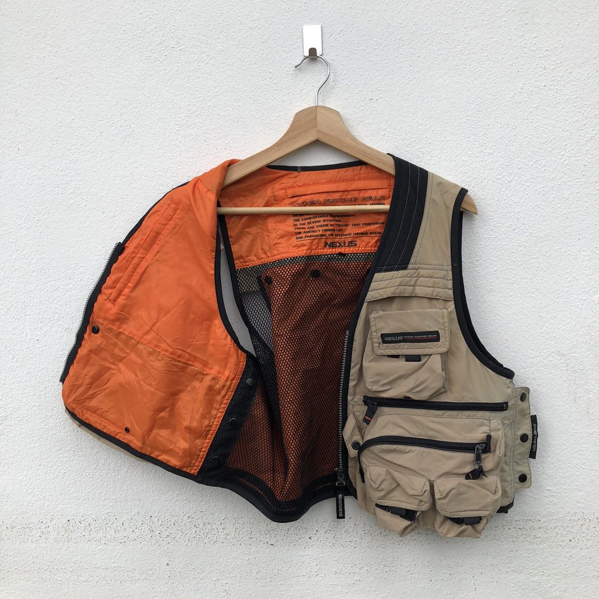 Japanese Brand NEXUS HYPER FISHING CLUB TACTICAL VEST Size US M / EU 48-50 / 2 - 12 Thumbnail