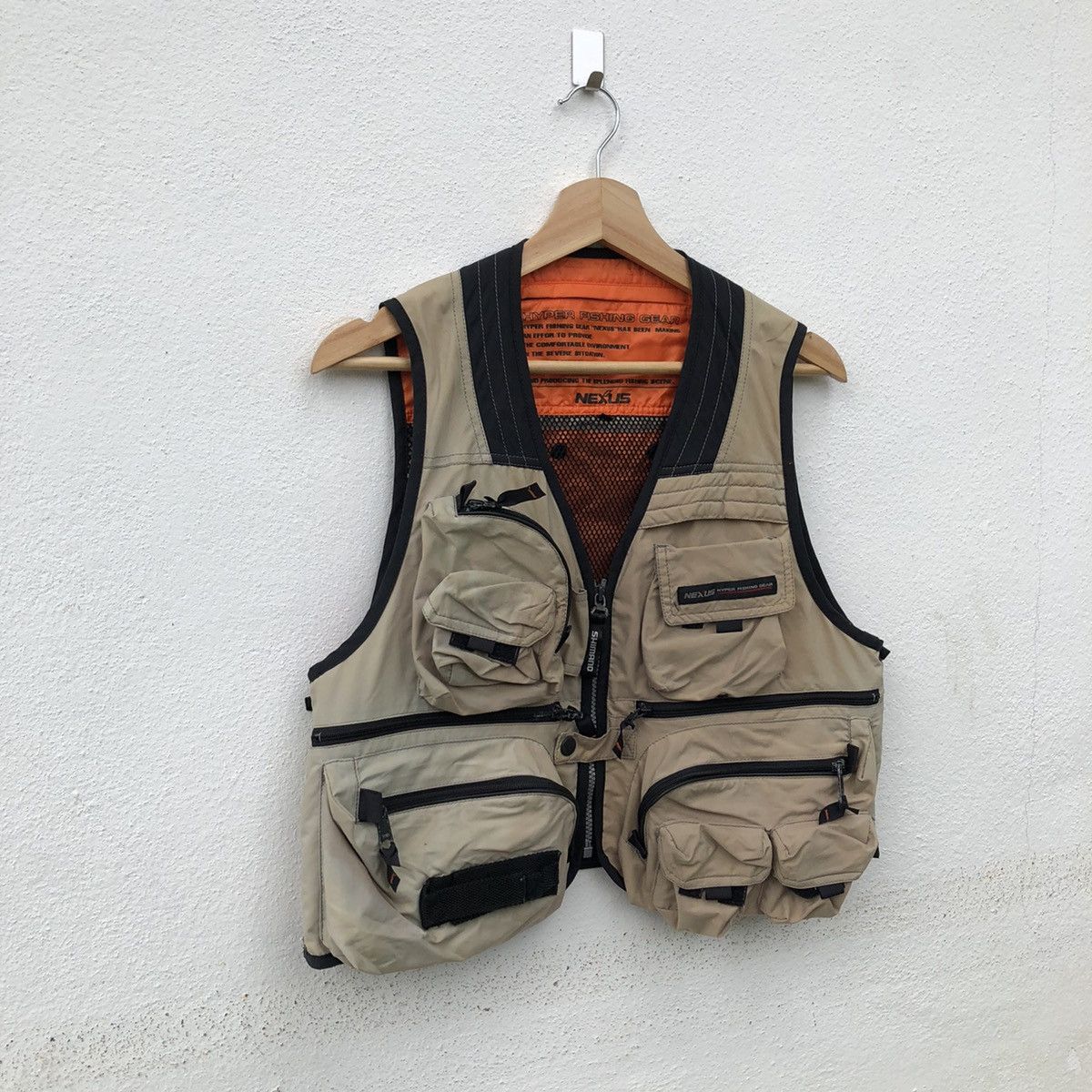 Japanese Brand NEXUS HYPER FISHING CLUB TACTICAL VEST Size US M / EU 48-50 / 2 - 2 Thumbnail