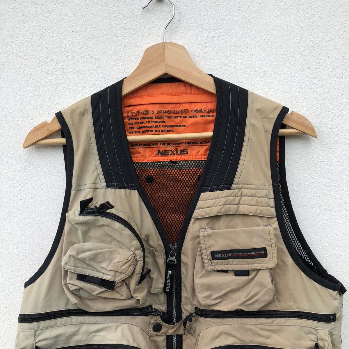 Japanese Brand NEXUS HYPER FISHING CLUB TACTICAL VEST Size US M / EU 48-50 / 2 - 3 Thumbnail