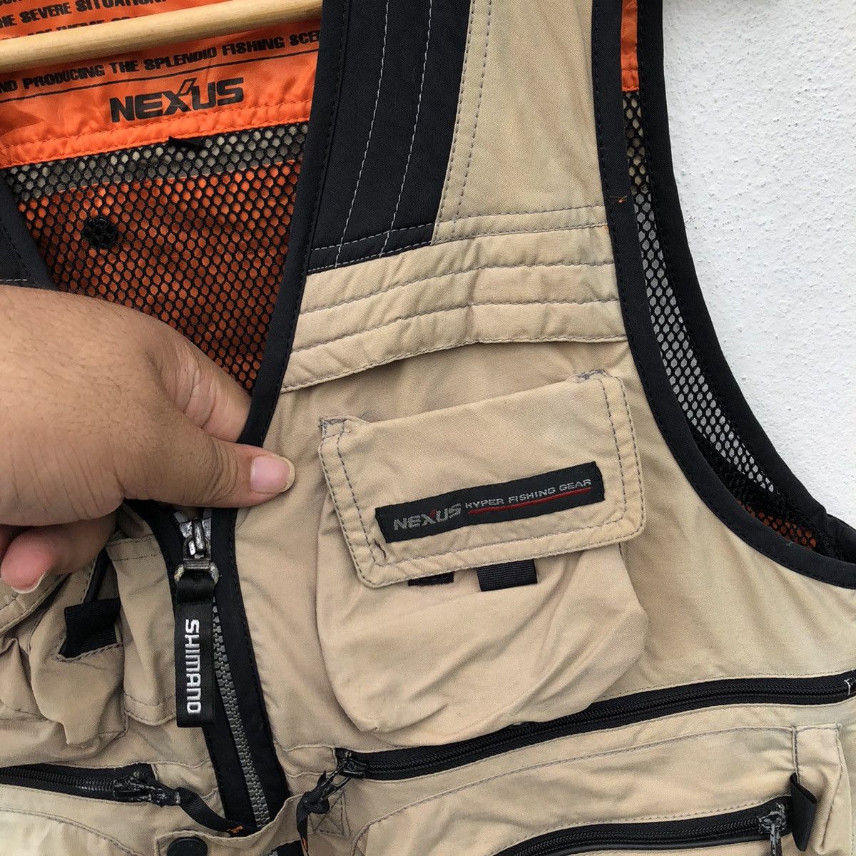 Japanese Brand NEXUS HYPER FISHING CLUB TACTICAL VEST Size US M / EU 48-50 / 2 - 7 Thumbnail