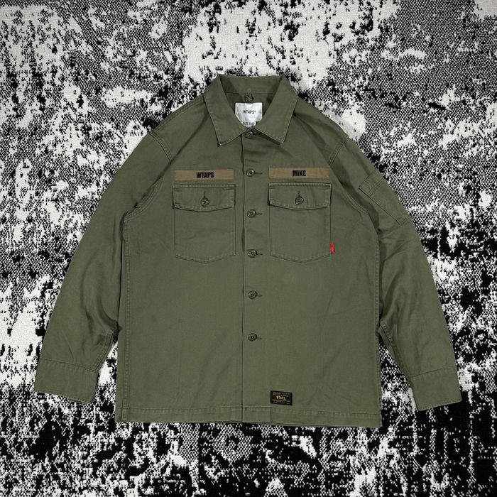 Wtaps WTAPS BUDS LS 01 SHIRT COTTON TWILL 2017 | MIKE | Grailed