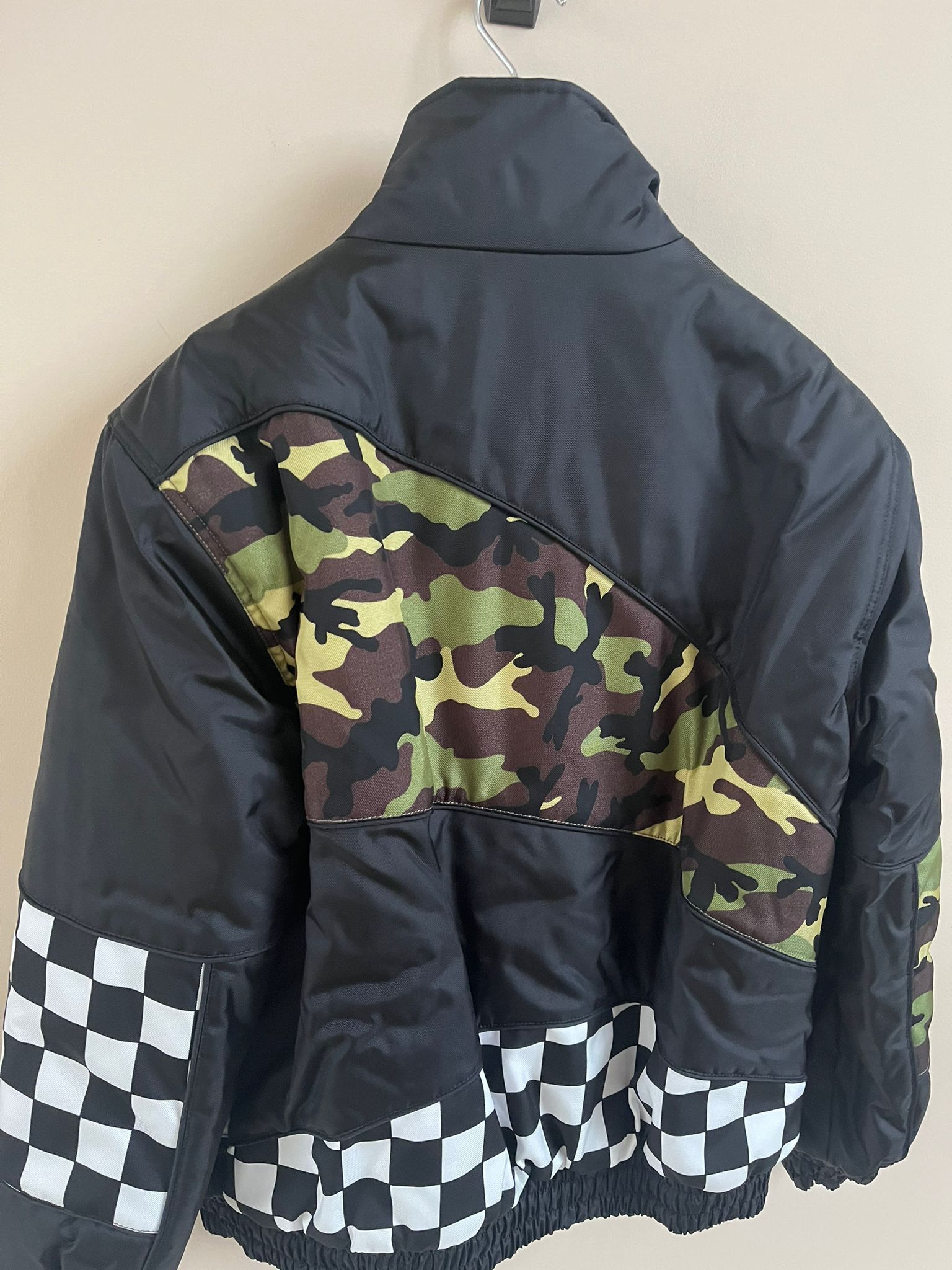 Celine Damier Padded Blouson Jacket in Multicolor Size US M / EU 48-50 / 2 - 16 Thumbnail