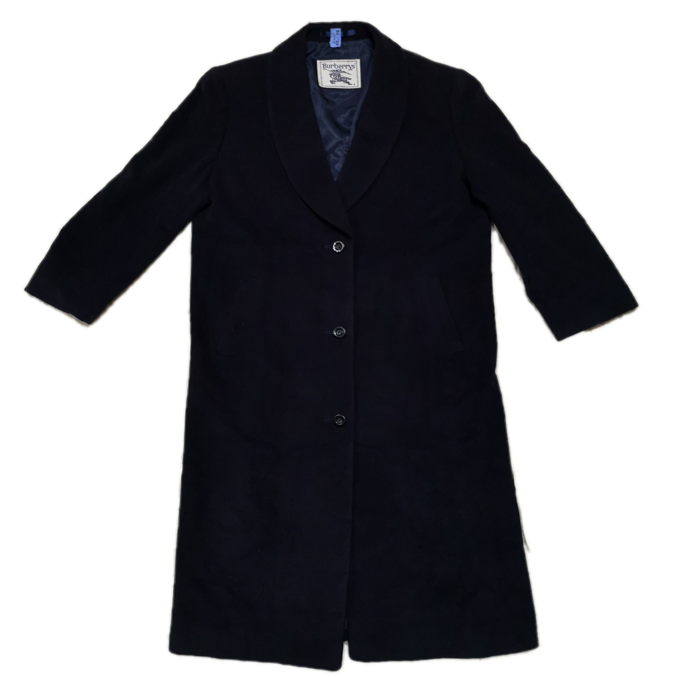 Burberry × Designer 🔥VINTAGE BURBERRYS LONG COAT DESIGN Size US L / EU 52-54 / 3 - 1 Thumbnail