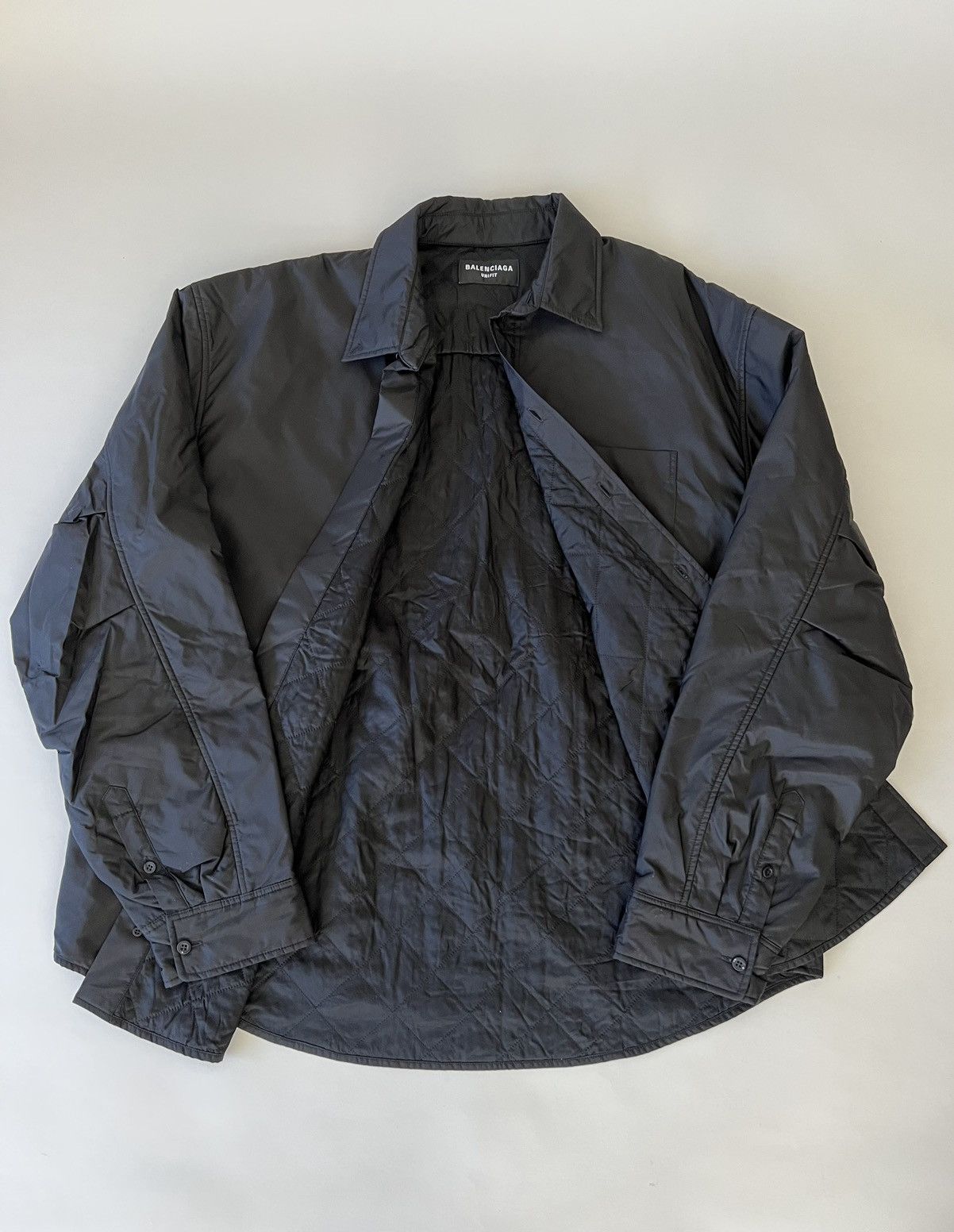 Balenciaga Balenciaga Padded Overshirt Size US M / EU 48-50 / 2 - 2 Thumbnail