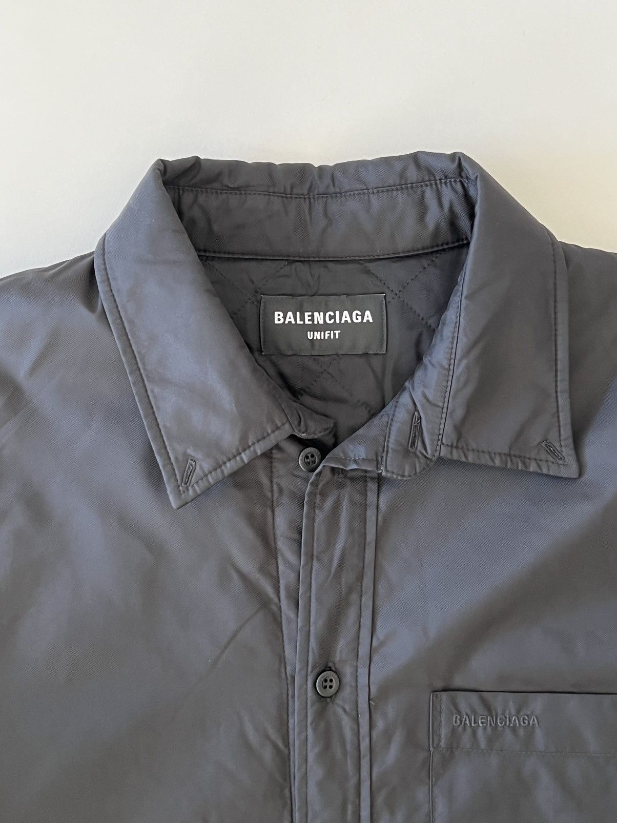 Balenciaga Balenciaga Padded Overshirt Size US M / EU 48-50 / 2 - 8 Thumbnail