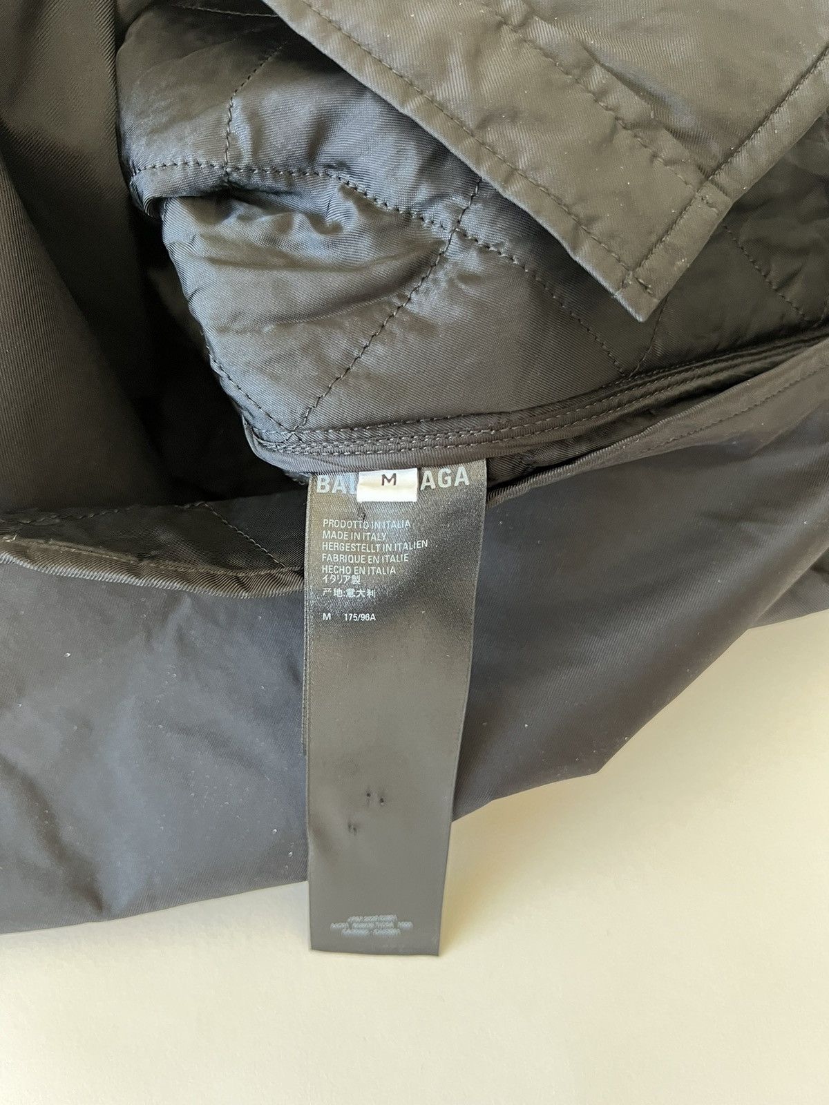 Balenciaga Balenciaga Padded Overshirt Size US M / EU 48-50 / 2 - 10 Thumbnail