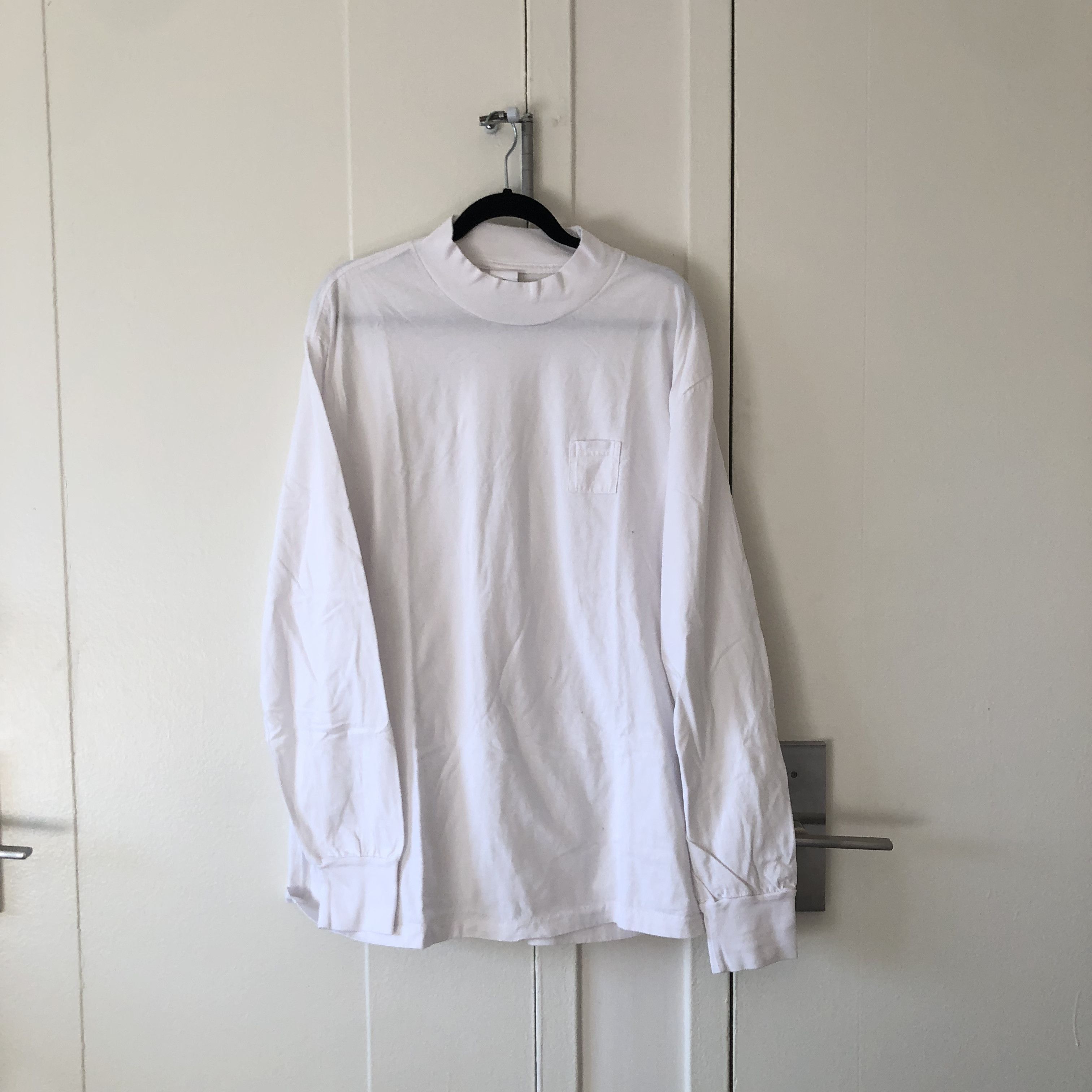 Image of Aime Leon Dore Mockneck L/s in White, Men's (Size 2XL)