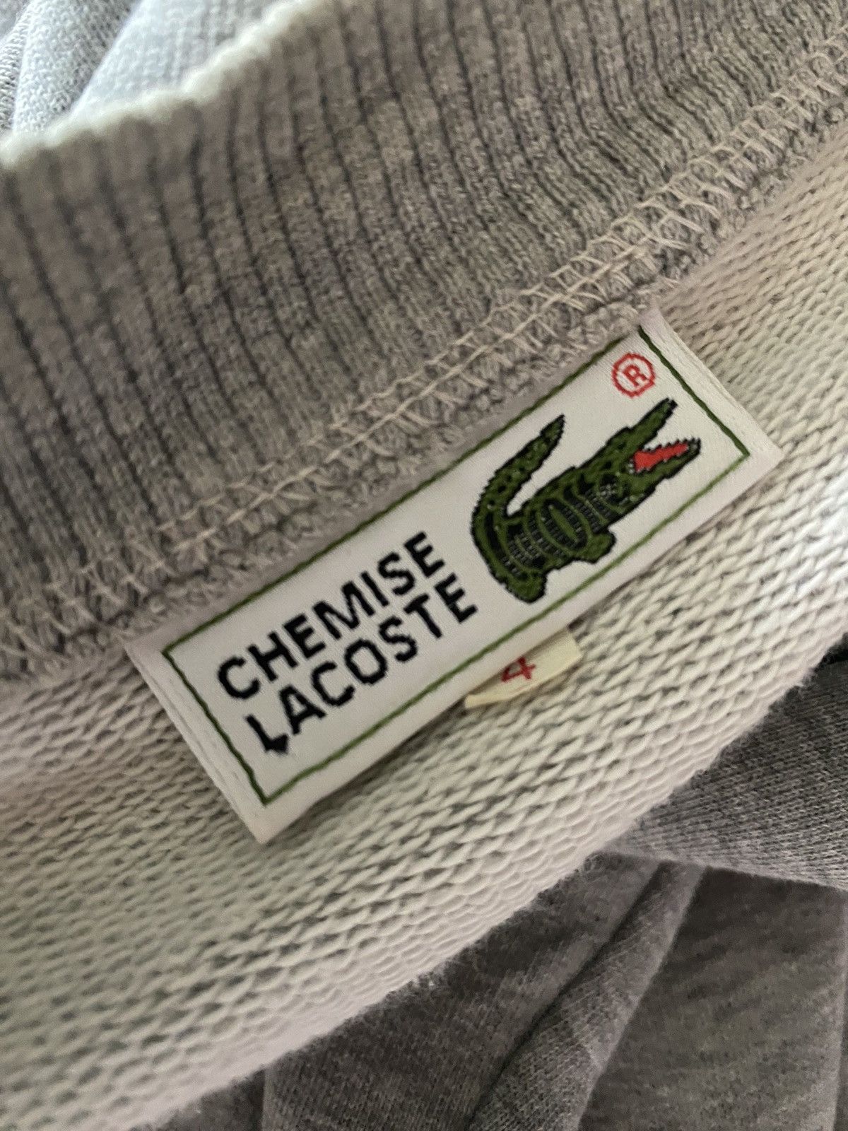 Lacoste Vintage Chemise Lacoste Embroidery Spellout Size US L / EU 52-54 / 3 - 6 Thumbnail