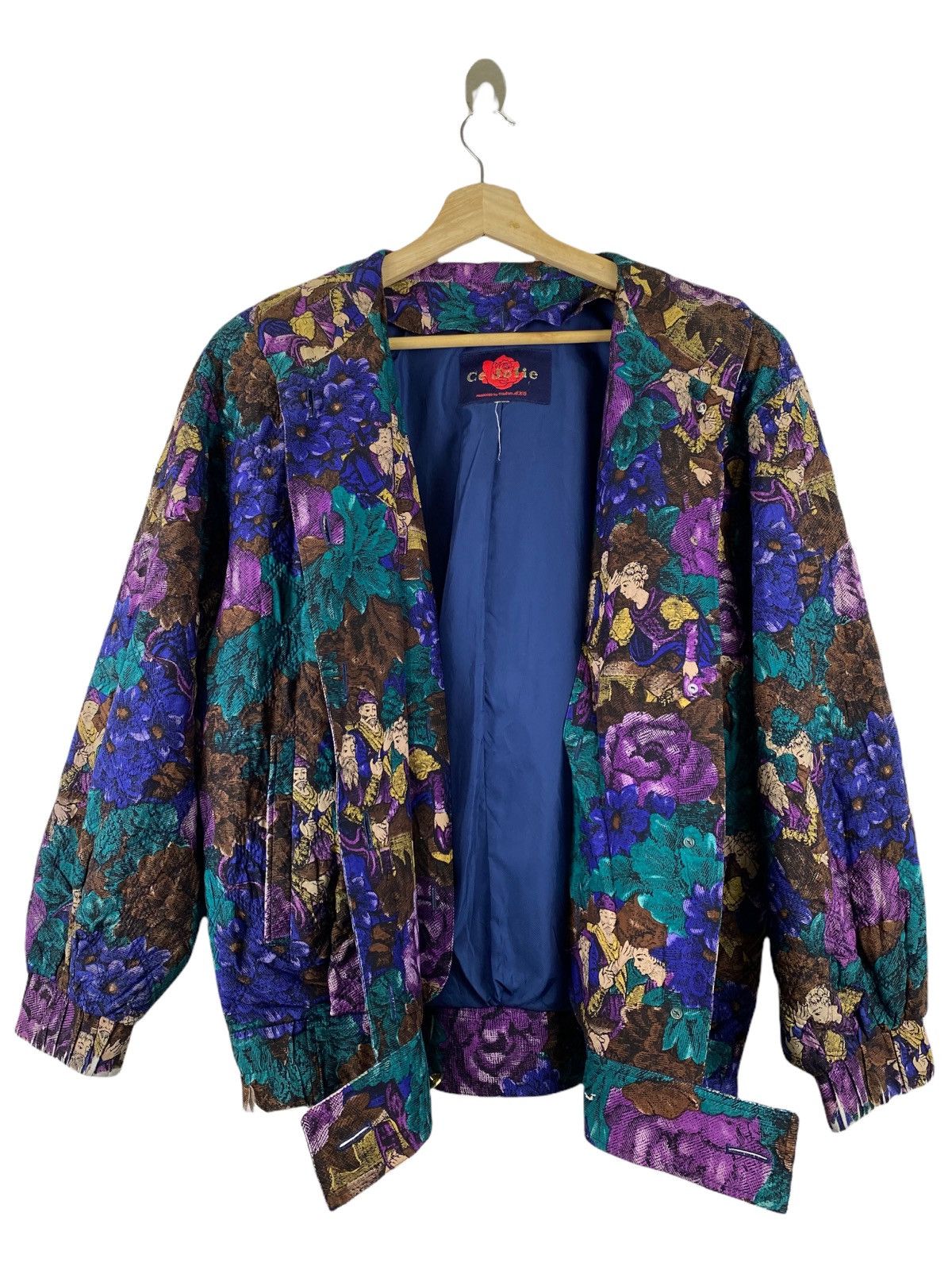 Designer × Japanese Brand CE JOLIE BY MADAM FLORAL PRINTED JACKET NICE DESIGN Size US L / EU 52-54 / 3 - 3 Thumbnail