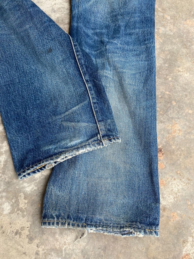 Levi's Vintage Clothing RARE🔥Repro True Vintage Distress Levi's 501 of 1955 Jeans Size US 31 - 8 Thumbnail