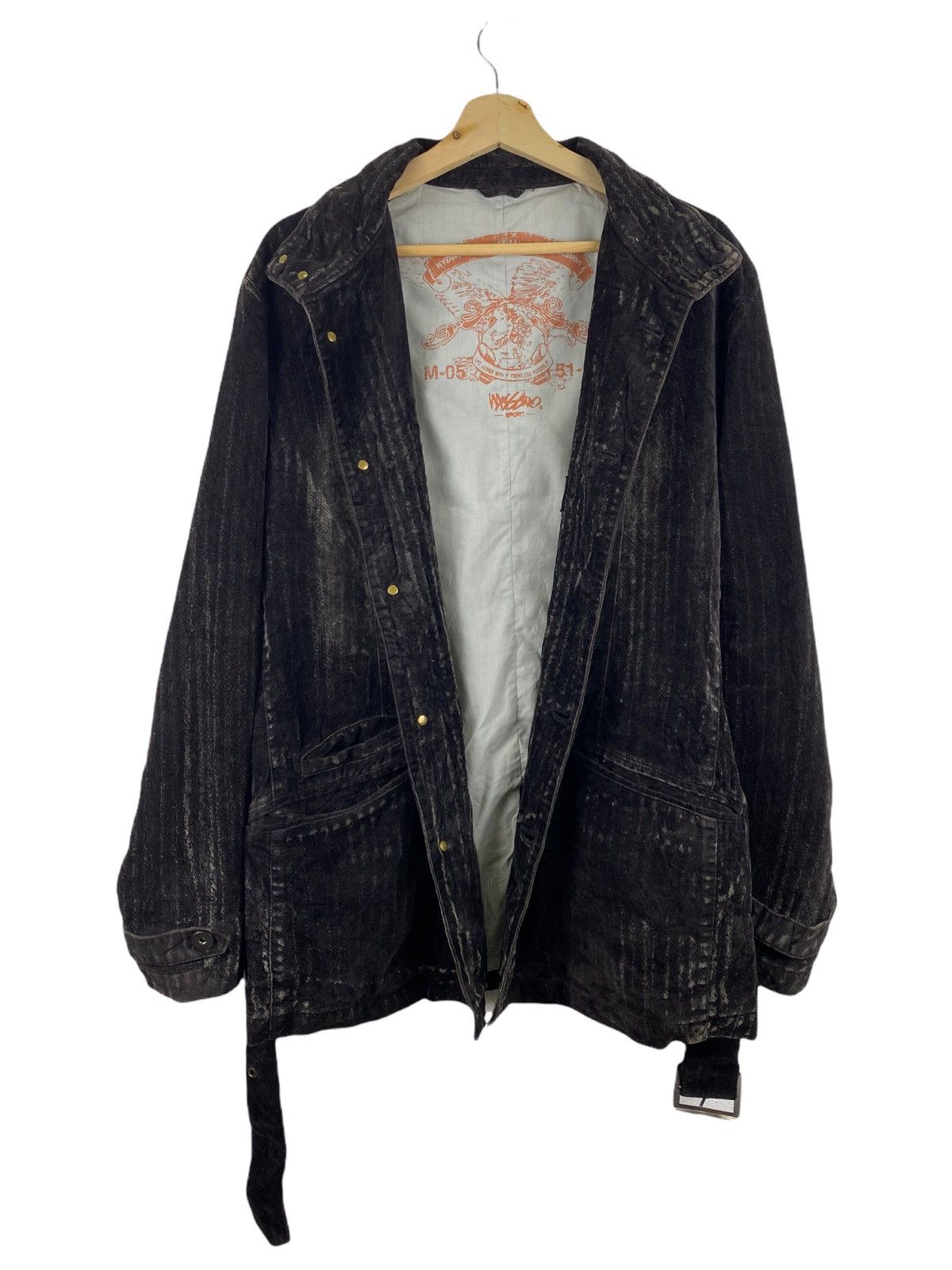 Japanese Brand × Mossimo MOSSIMO SPORT VELVET DISTRESSED JACKET Size US L / EU 52-54 / 3 - 3 Thumbnail