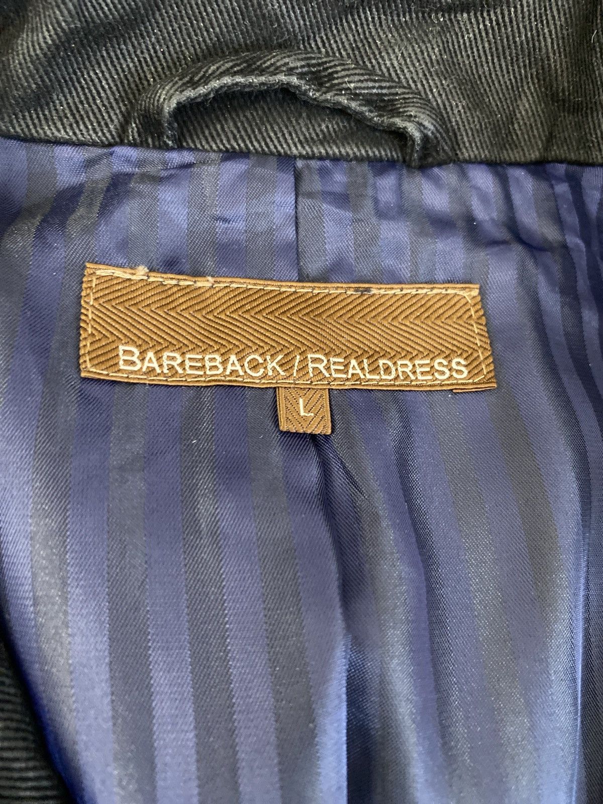 Designer × Japanese Brand BAREBACK/REALDRESS COTTON JACKET Size US L / EU 52-54 / 3 - 4 Thumbnail