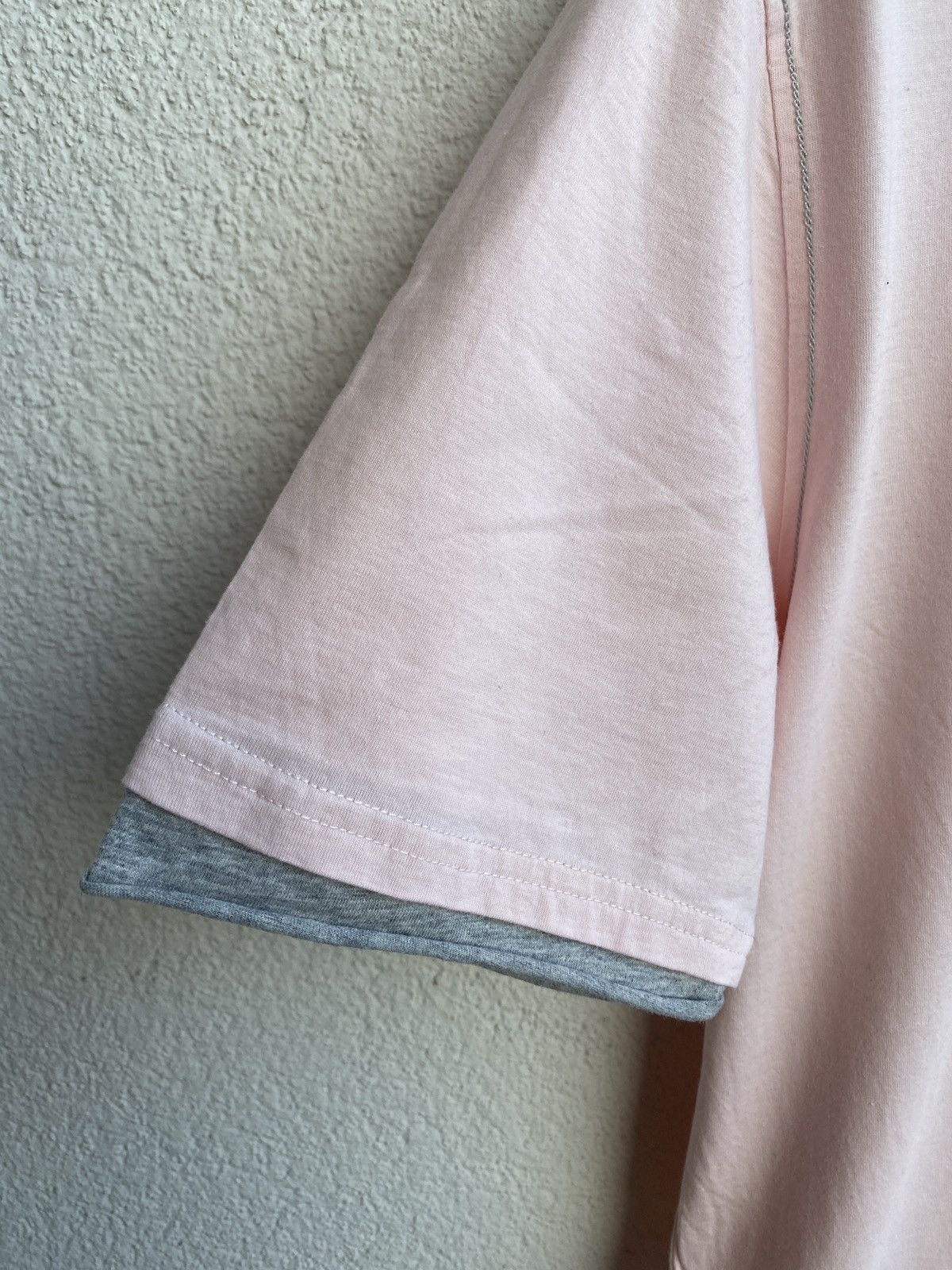 Yves Saint Laurent Pinky YSL T-shirt Double Layer Size US M / EU 48-50 / 2 - 13 Thumbnail