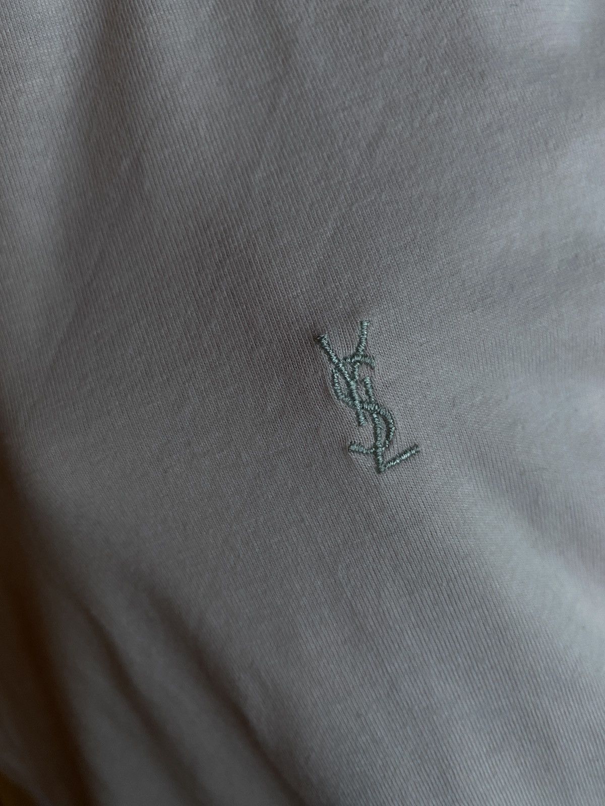 Yves Saint Laurent Pinky YSL T-shirt Double Layer Size US M / EU 48-50 / 2 - 2 Thumbnail
