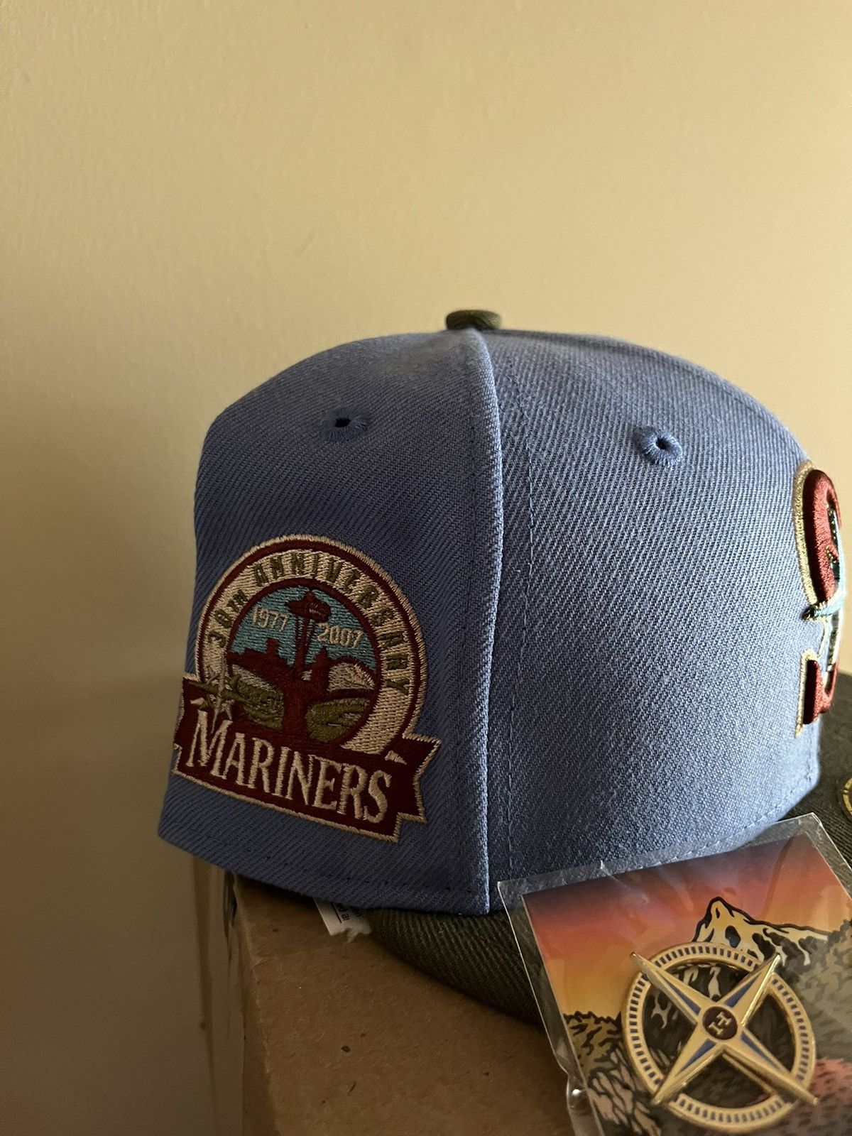 Hat Club Hat club Seattle Mariners fitted 7 3/8 great outdoors Size ONE SIZE - 3 Thumbnail