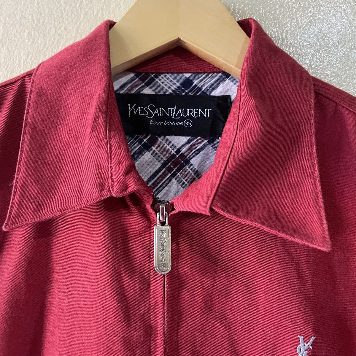 Vintage × Yves Saint Laurent Vintage Yves Saint Laurent x YSL Jacket Size US M / EU 48-50 / 2 - 2 Thumbnail