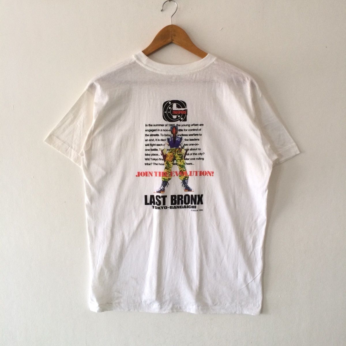 Vintage 90s Last Bronx Tokyo Bangaichi Sega Short Sleeve Tee