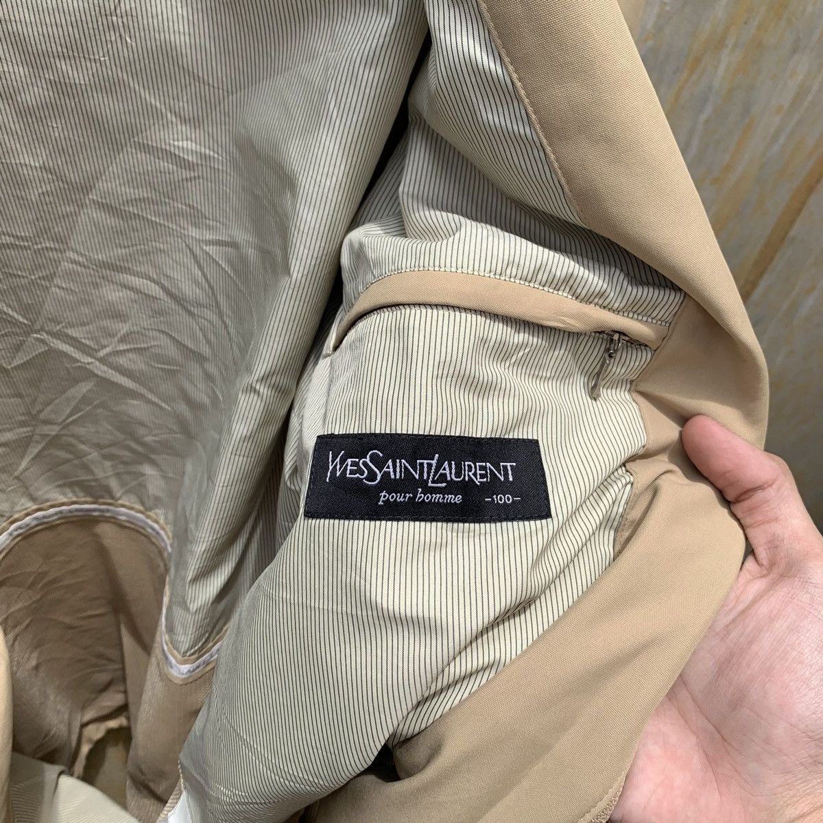 Yves Saint Laurent Vintage Yves Saint Laurent x YSL Jacket Size US L / EU 52-54 / 3 - 4 Thumbnail