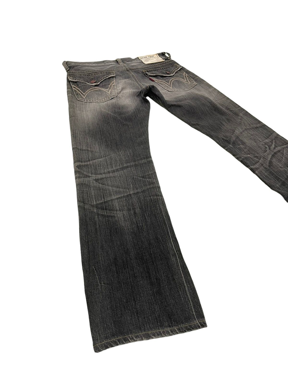 Edwin Slim Jeans Edwin Japan Distres Denim Low Rise 3🟦0 Size US 33 - 12 Thumbnail