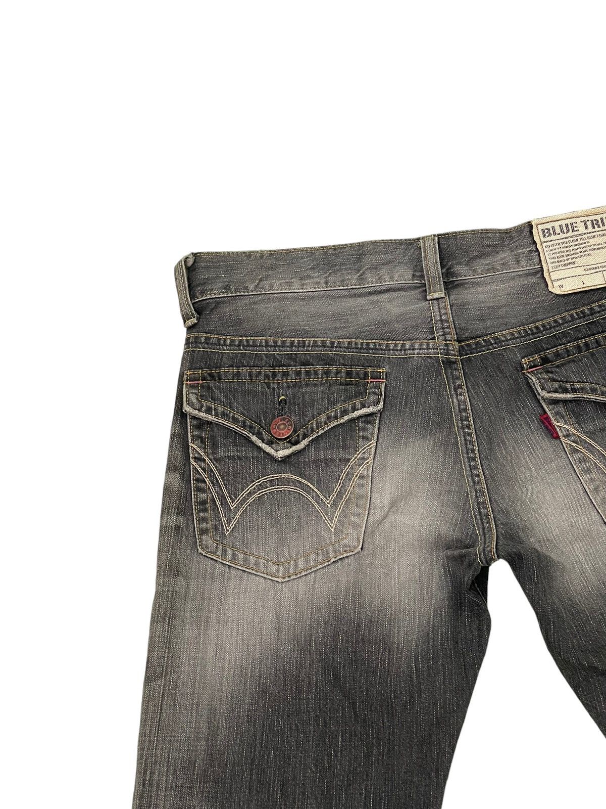Edwin Slim Jeans Edwin Japan Distres Denim Low Rise 3🟦0 Size US 33 - 18 Thumbnail
