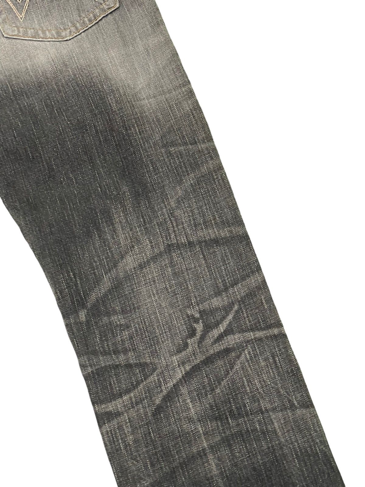 Edwin Slim Jeans Edwin Japan Distres Denim Low Rise 3🟦0 Size US 33 - 17 Thumbnail