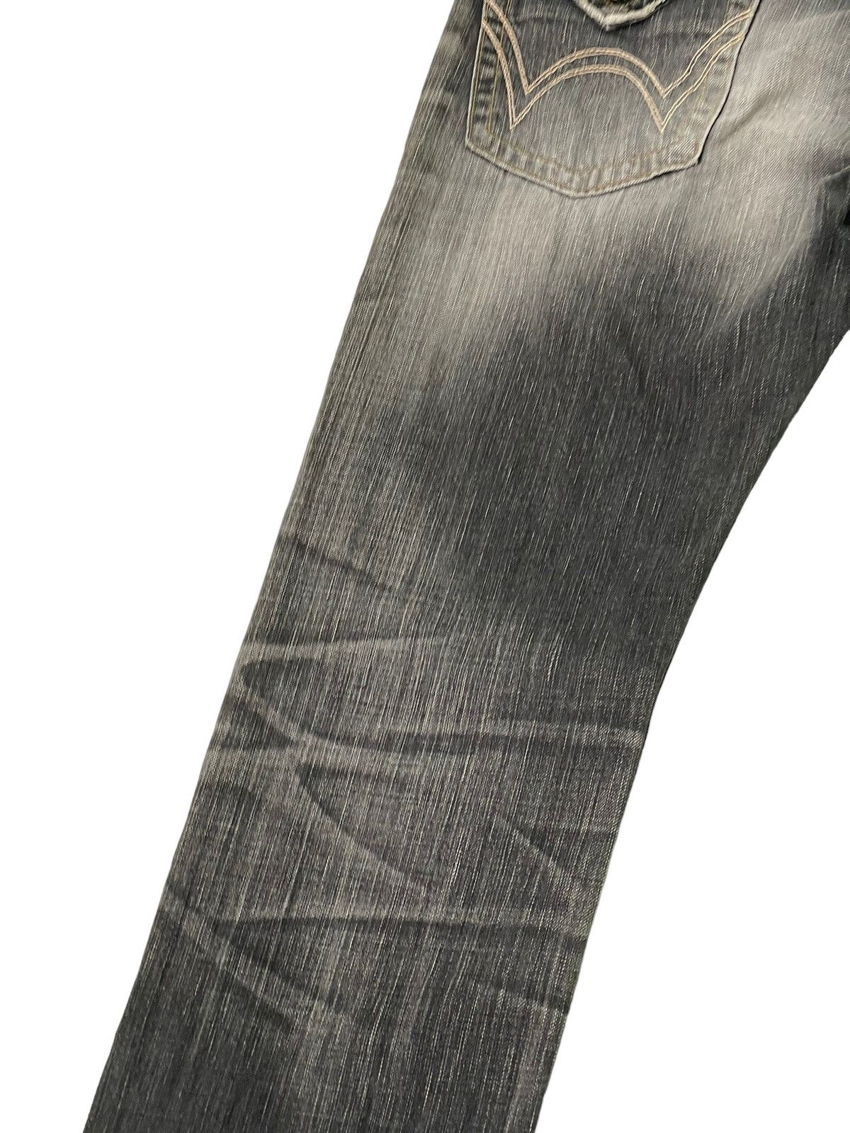 Edwin Slim Jeans Edwin Japan Distres Denim Low Rise 3🟦0 Size US 33 - 16 Thumbnail