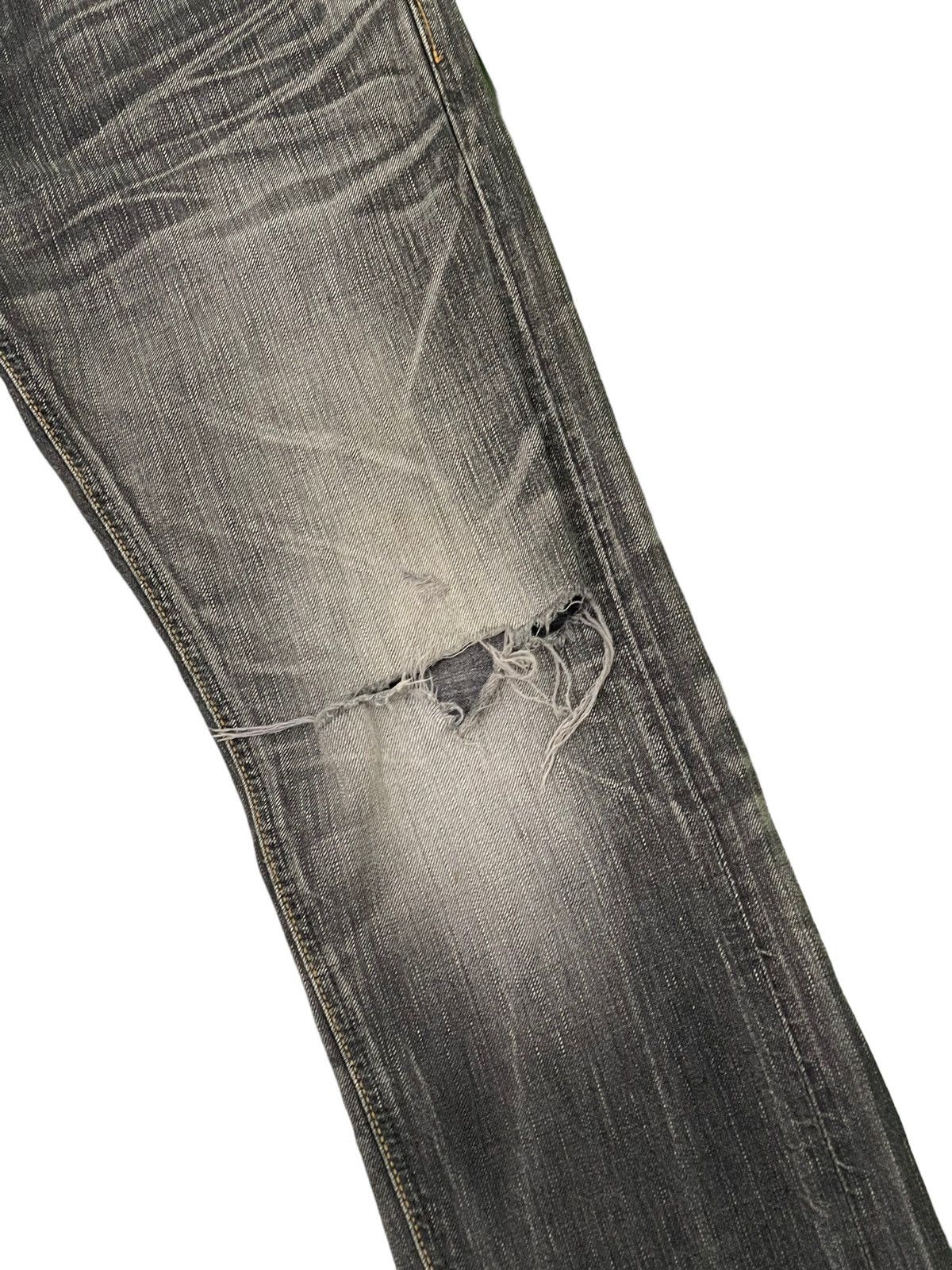 Edwin Slim Jeans Edwin Japan Distres Denim Low Rise 3🟦0 Size US 33 - 7 Thumbnail