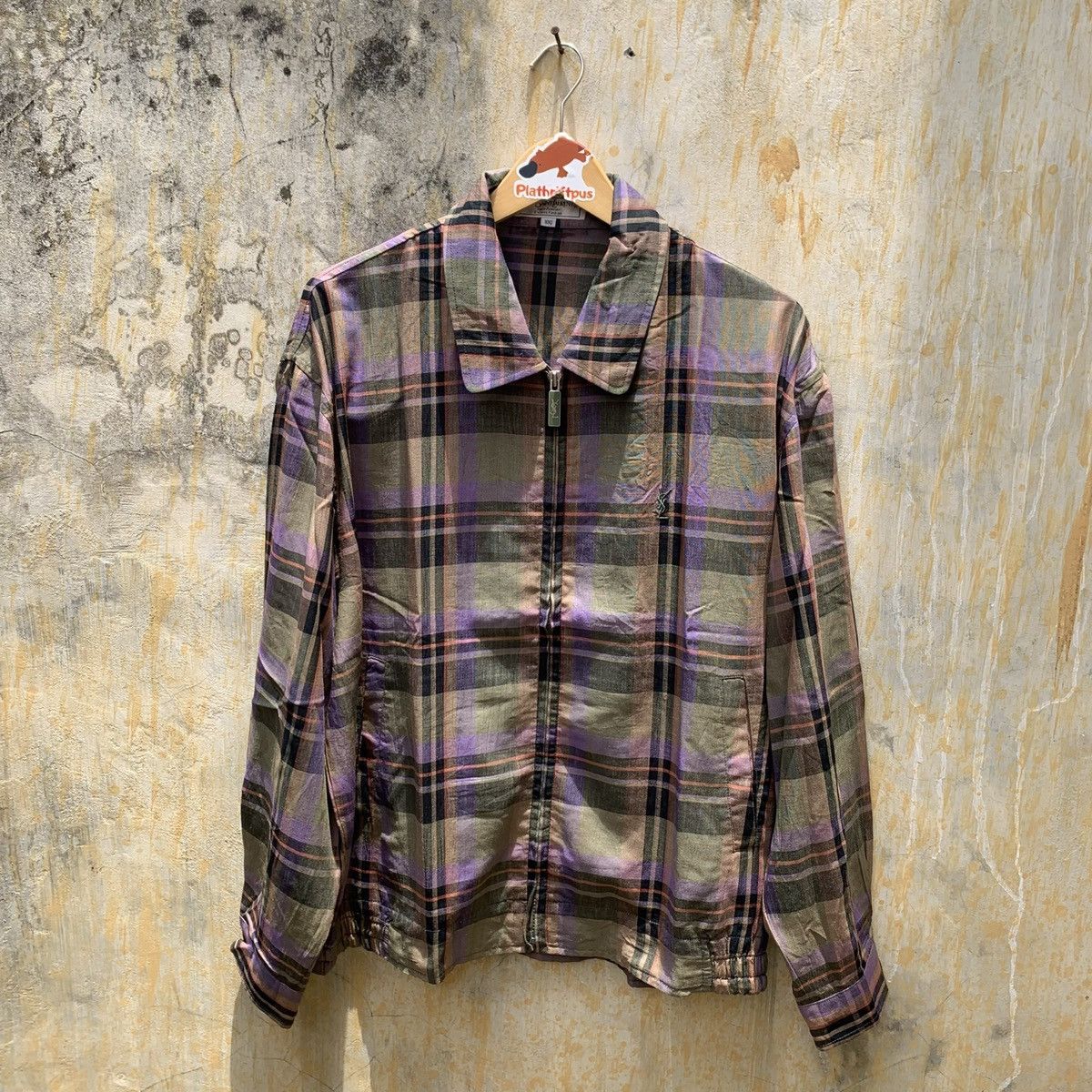Vintage × Yves Saint Laurent Vintage Yves Saint Laurent x YSL Jacket Size US L / EU 52-54 / 3 - 1 Thumbnail