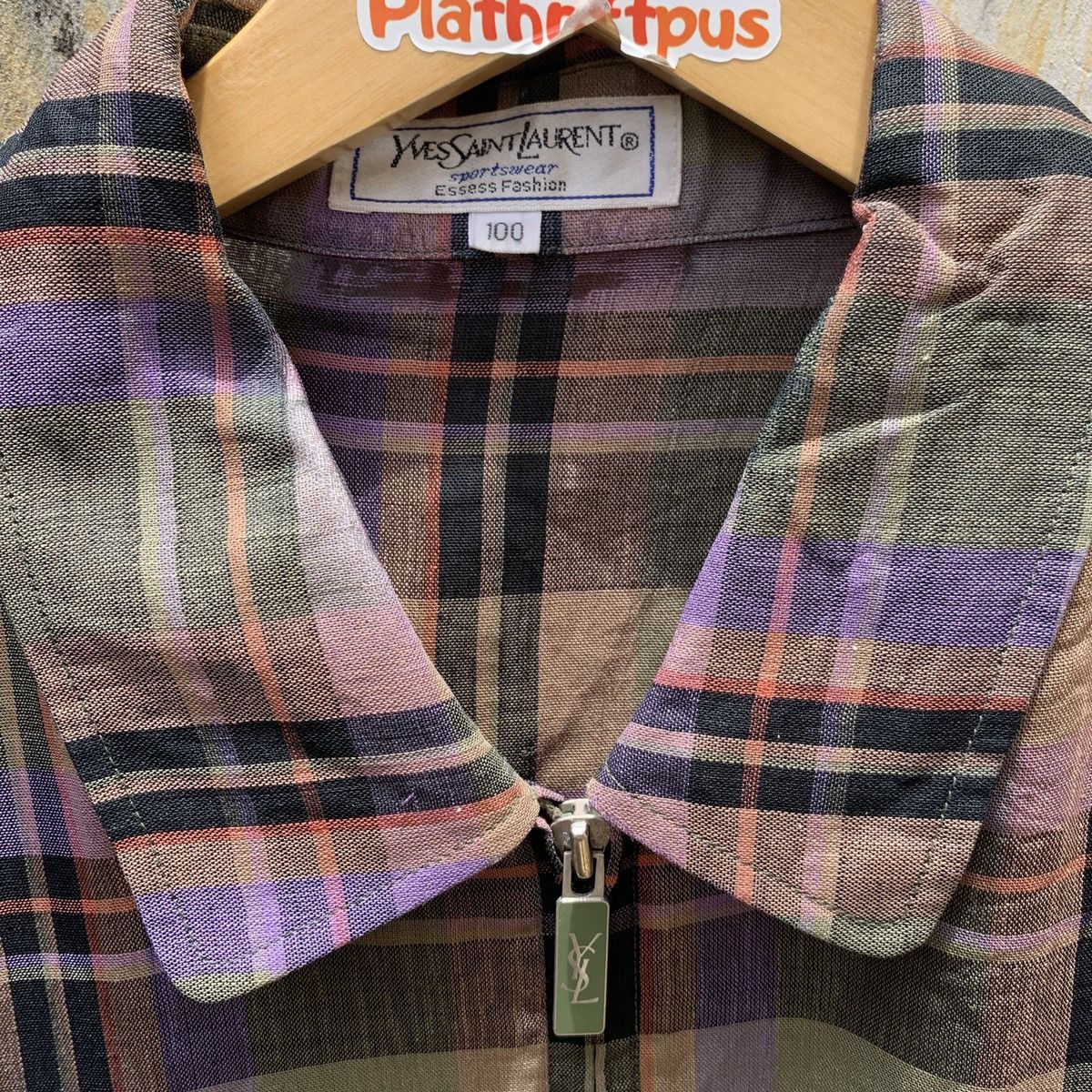 Vintage × Yves Saint Laurent Vintage Yves Saint Laurent x YSL Jacket Size US L / EU 52-54 / 3 - 2 Thumbnail