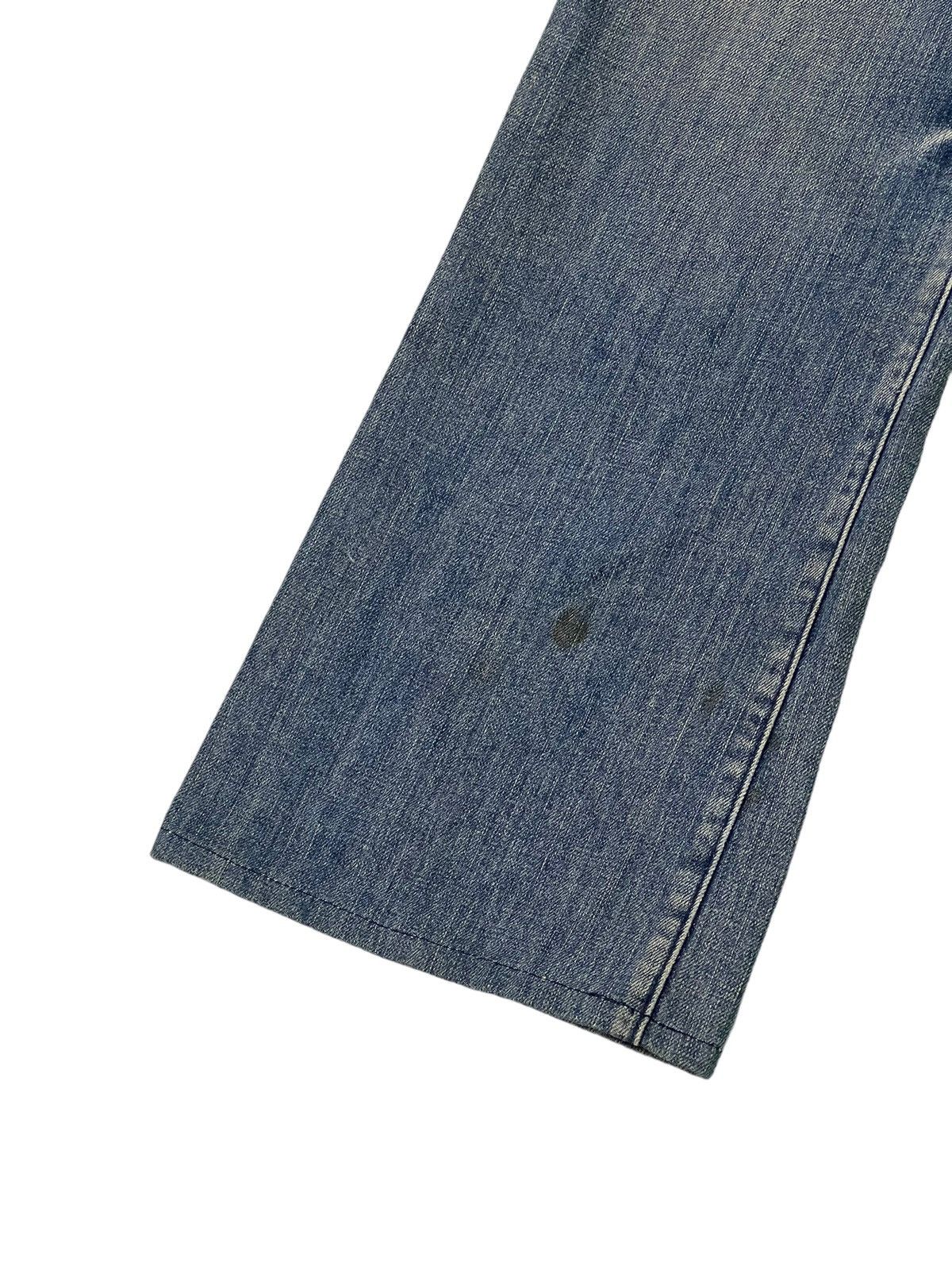 Japanese Brand Flare Jeans Robin’s Jean USA Distress Denim Low Rise 3🟦5 Size US 30 / EU 46 - 5 Thumbnail